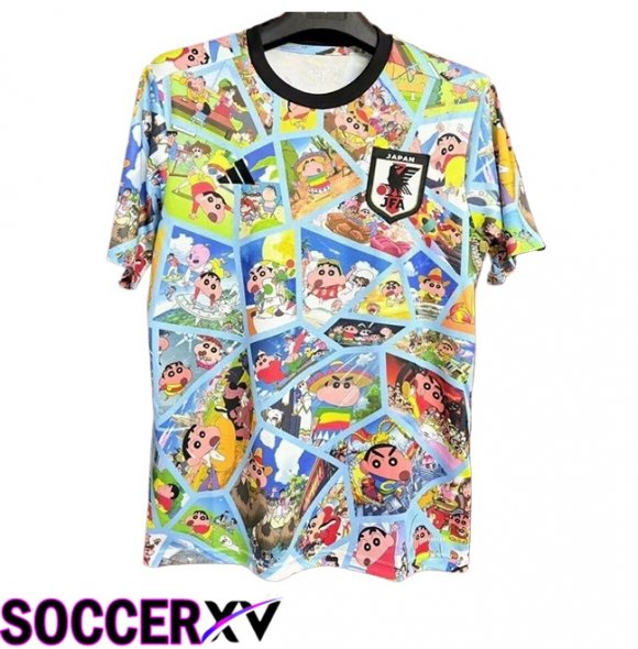 Japan Soccer Jersey Special Edition Crayon Shin-chan 2024/2025