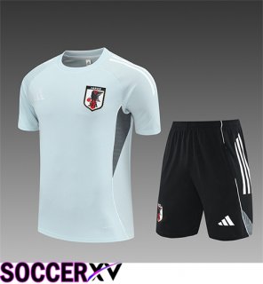 Japan Kids kit Training T Shirt Light Grey 2025/2026