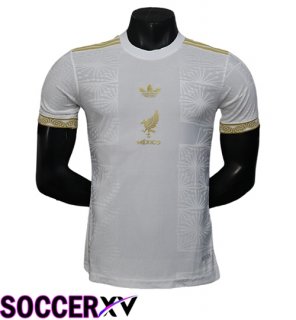 Mexico Soccer Jersey Gold Cup Edition White 2025/2026