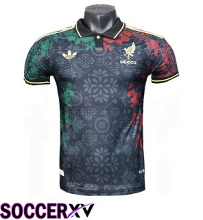 Mexico Soccer Jersey Special Edition Black/Green 2025/2026