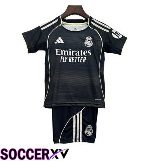 Real Madrid Kids Away Soccer Jersey 2025/2026