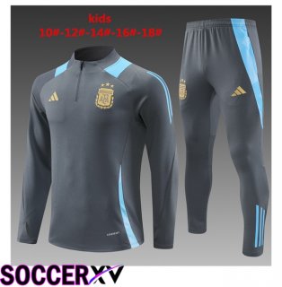 Argentina Kids kit Training TracksuitGrey 2024/2025