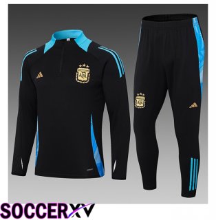 Argentina Kids kit Training TracksuitBlack 2024/2025