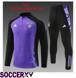 Germany Kids kit Training TracksuitPurple 2024/2025