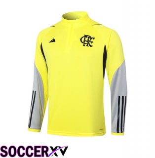 Flamengo Training Sweatshirt Yellow 2024/2025