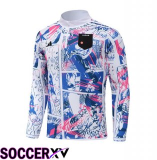 Japan Training Sweatshirt White 2024/2025