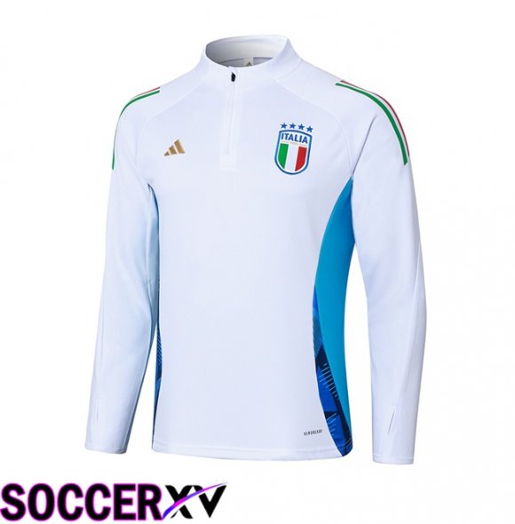 Italy Training Sweatshirt White 2024/2025