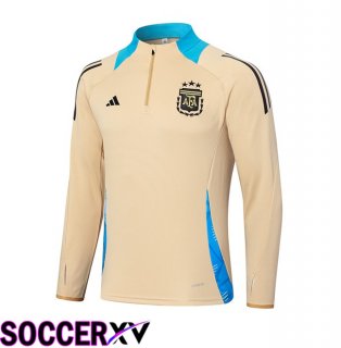 Argentina Training Sweatshirt Yellow 2024/2025