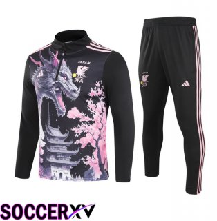 Japan kit Training Tracksuit Black 2024/2025