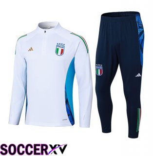 Italy kit Training Tracksuit White 2024/2025