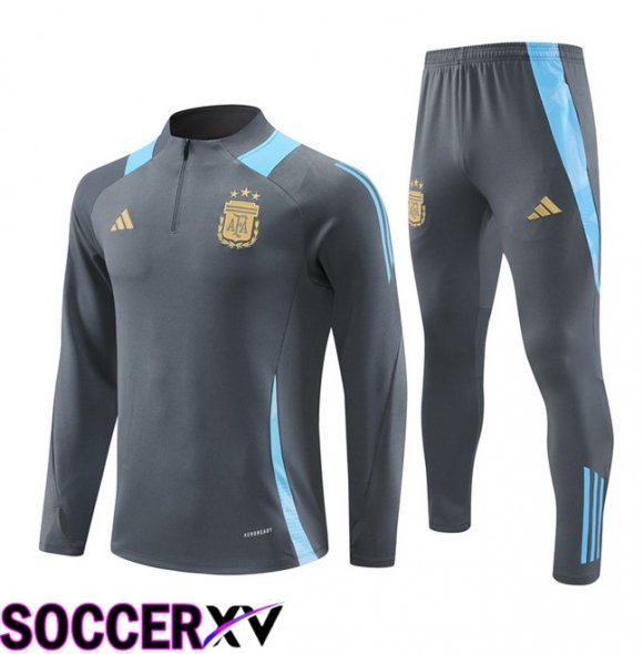 Argentina kit Training Tracksuit Grey 2024/2025