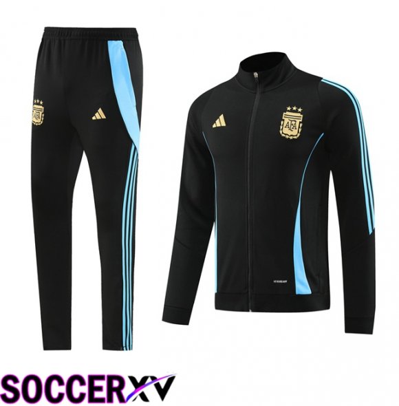 Argentina kit Training Jacket Suit Black 2024/2025