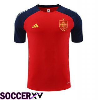 Spain Training T Shirt Red 2024/2025