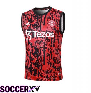 Manchester United Soccer Vest Red 2024/2025