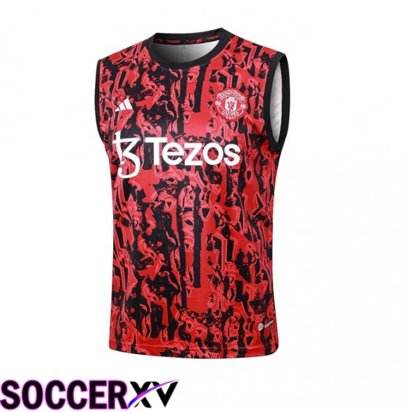 Manchester United Soccer Vest Red 2024/2025