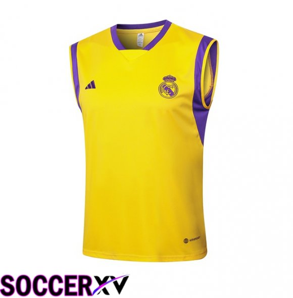 Real Madrid Soccer Vest Yellow 2024/2025