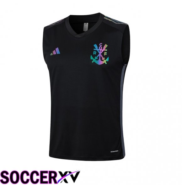 Flamengo Soccer Vest Black 2024/2025