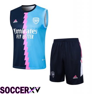 Arsenal Soccer Vest + Shorts Blue 2024/2025