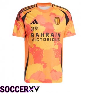 Paris FC Third Soccer Jersey Orange 2025/2026