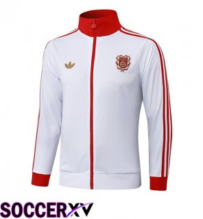 Bayern Munich Training Jacket White 2025/2026