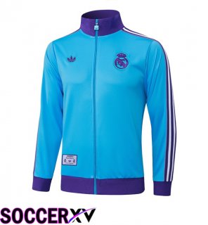 Real Madrid Training Jacket Blue 2025/2026