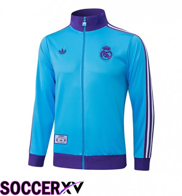 Real Madrid Training Jacket Blue 2025/2026