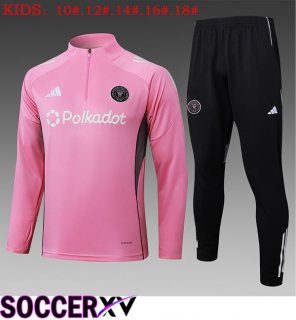 Inter Miami CF Kids kit Training Tracksuit Pink 2025/2026