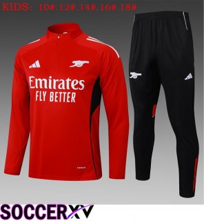 Arsenal Kids kit Training Tracksuit Red 2025/2026