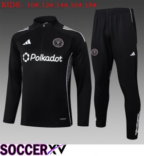 Inter Miami CF Kids kit Training Tracksuit Black 2025/2026