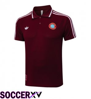 Bayern Munich Soccer Polo Brown 2025/2026