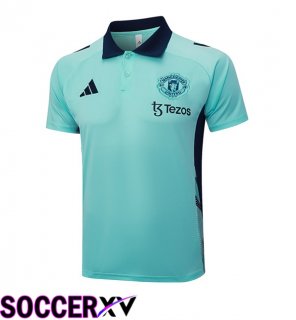 Manchester United Soccer Polo Green 2025/2026