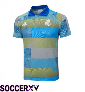 Real Madrid Soccer Polo Blue 2025/2026