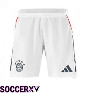 Bayern Munich Away Soccer Shorts White 2025/2026