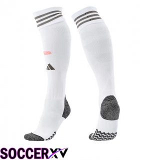 Bayern Munich Away Soccer Socks White 2025/2026