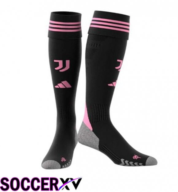 Juventus Home Soccer Socks Black 2025/2026