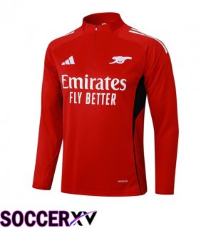Arsenal Training Sweatshirt Red 2025/2026