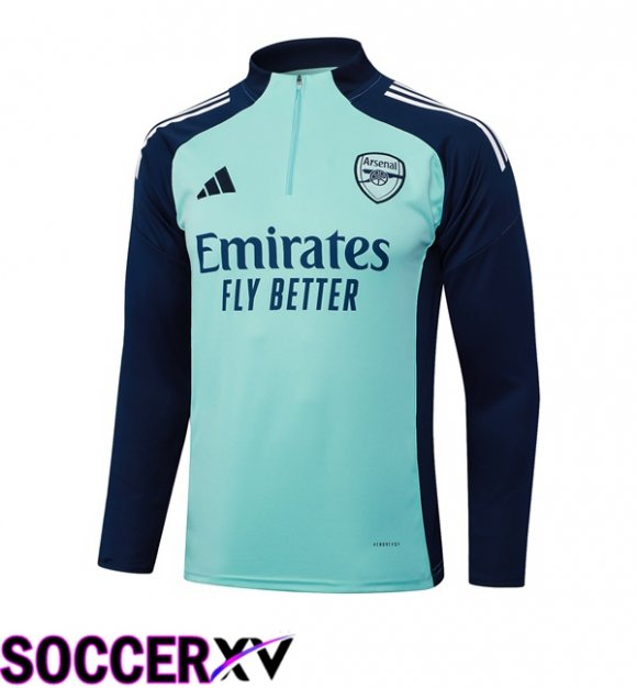 Arsenal Training Sweatshirt Green 2025/2026