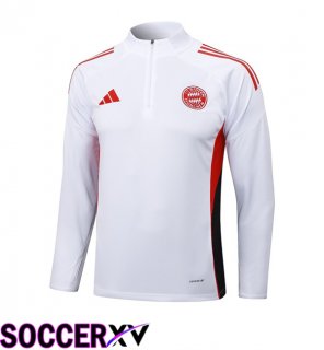 Bayern Munich Training Sweatshirt White 2025/2026