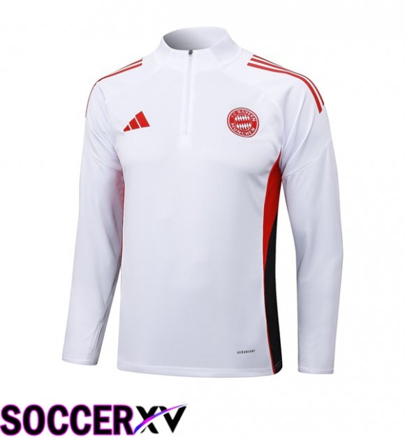 Bayern Munich Training Sweatshirt White 2025/2026