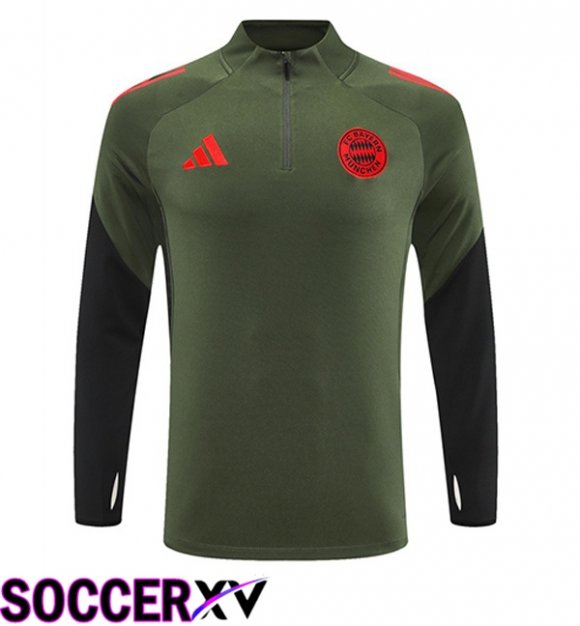 Bayern Munich Training Sweatshirt Green 2025/2026