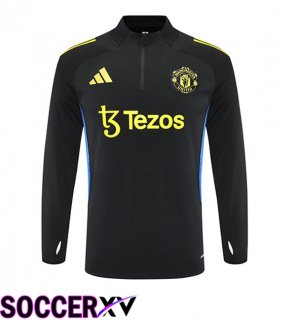 Manchester United Training Sweatshirt Black 2025/2026