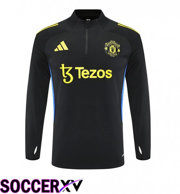 Manchester United Training Sweatshirt Black 2025/2026