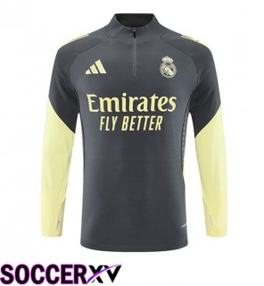 Real Madrid Training Sweatshirt Grey 2025/2026
