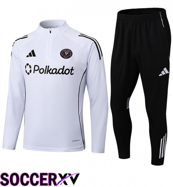 Inter Miami CF kit Training Tracksuit White 2025/2026