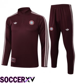 Bayern Munich kit Training Tracksuit Brown 2025/2026