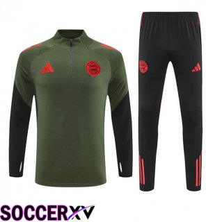 Bayern Munich kit Training Tracksuit Green 2025/2026