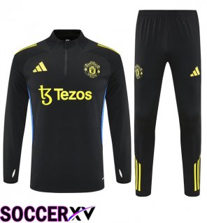 Manchester United kit Training Tracksuit Black 2025/2026