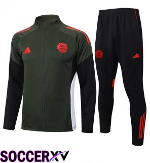 Bayern Munich kit Training Tracksuit - Training Jacket Green 2025/2026