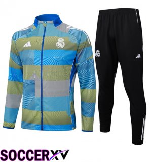 Real Madrid kit Training Tracksuit - Training Jacket Blue 2025/2026