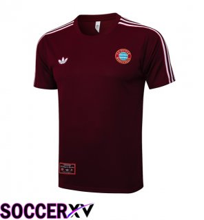 Bayern Munich Training T Shirt Red 2025/2026